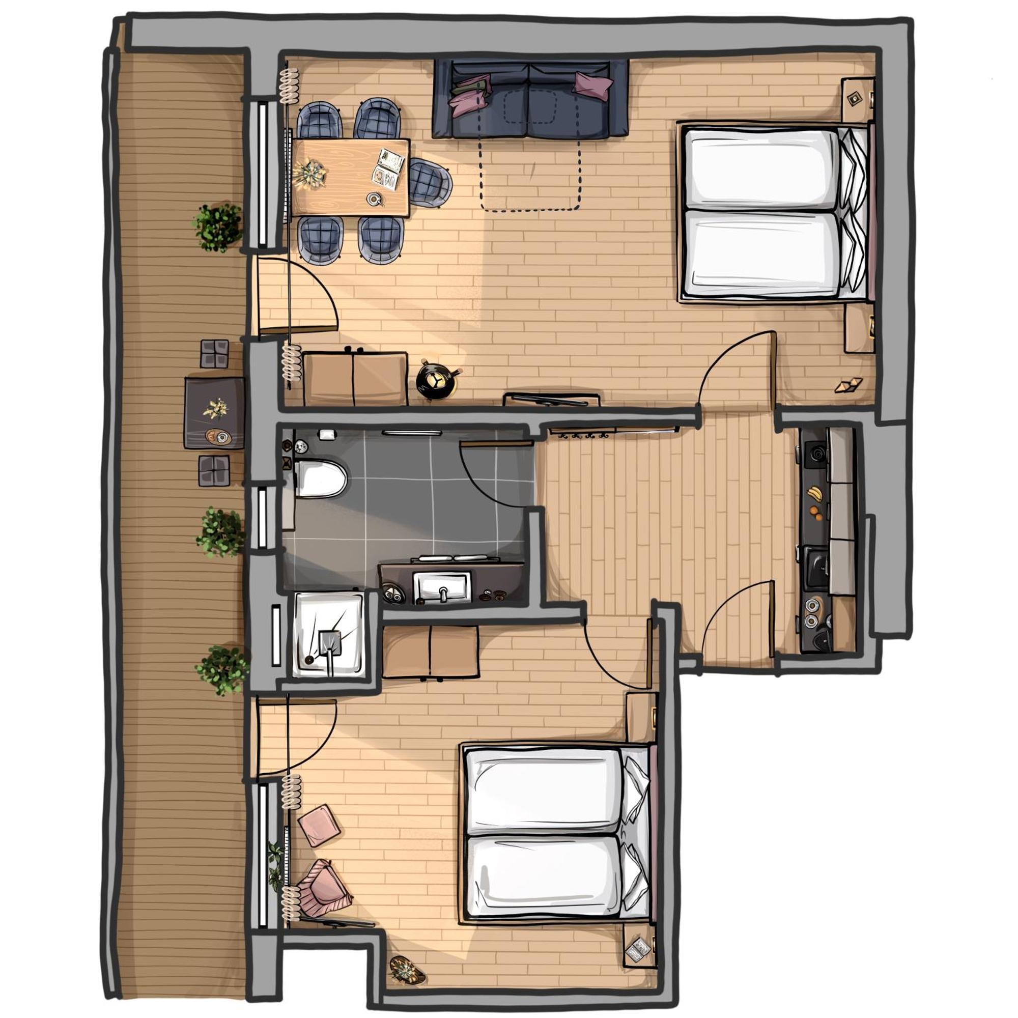 Appartements Sonnalm Berwang Zewnętrze zdjęcie